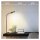 Briloner  Office Step LED Stehlampe Dimmbar Flexarm Büroleuchte 158,6cm Schwarz