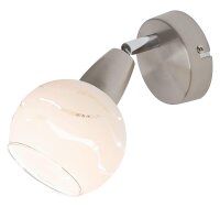 Wandstrahler Viola, Matt-Nickel, 40 Watt (exkl.),...