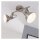 2-flammiger Deckenstrahler Soft, Satin – Weiß, 2x40W (exkl.), 30,4 x 18,1 cm – Briloner
