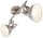 2-flammiger Deckenstrahler Soft, Satin – Weiß, 2x40W (exkl.), 30,4 x 18,1 cm – Briloner