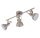 3-flammiger Deckenstrahler Soft, Satin-Weiß, 3x40W (exkl.), 55,4 x 18,1 cm – Briloner