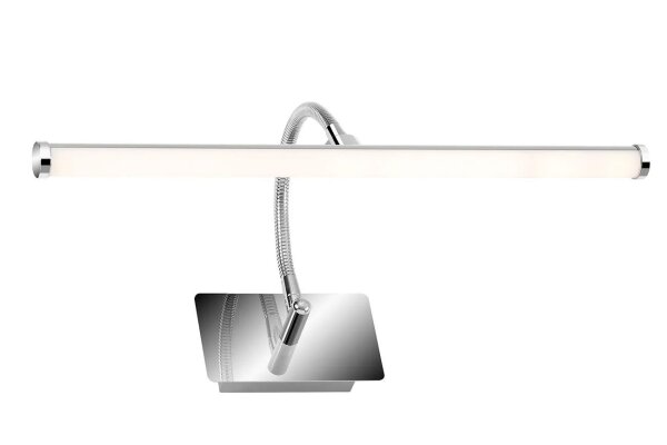 LED Spiegelleuchte, Chrom, 5,5 Watt, 40 x 14 cm – Briloner
