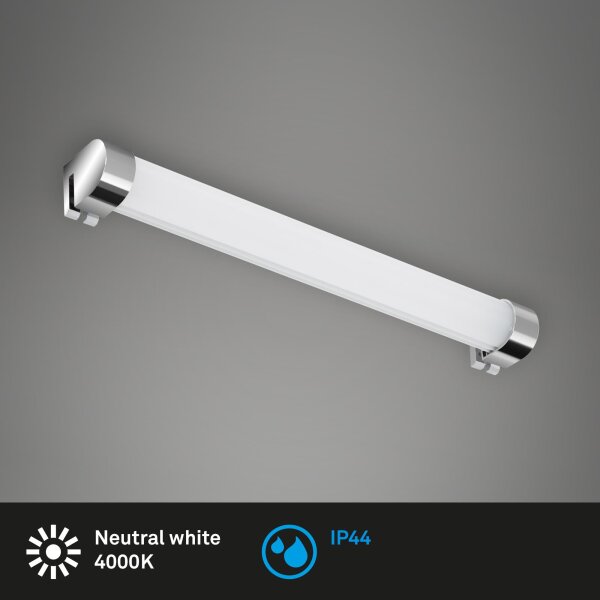 Briloner  Splash LED Spiegellampe Chrom LED  Watt Badlampe