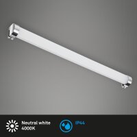 Spegelleuchte Briloner 10 Watt LED Chrom Badleuchte 1200...