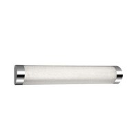 LED Badleuchte Brilo Bath, Chrom / Kristall-Optik, 10...