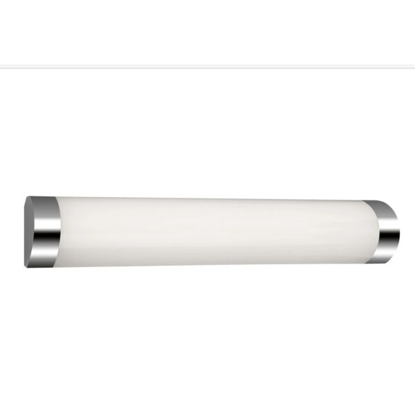 LED Badleuchte Brilo Bath, Chrom / Weiß, 10 Watt, 4000K, IP44, 61,5 x 8,7 x 5,2 cm – Briloner