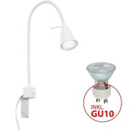 Briloner Comfort Light LED Wandleuchte Flexarm weiß