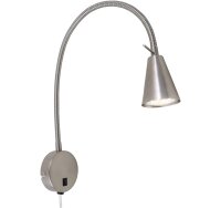 Briloner  Comfort Light LED Wandleuchte Flexarm Matt-Nickel