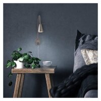 Briloner  Comfort Light LED Wandleuchte Flexarm Matt-Nickel