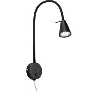 Briloner  Comfort Light LED Wandleuchte Flexarm Schwarz