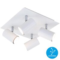 Strahler Briloner Deckenlampe weiß Deckenleuchte GU10
