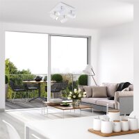 Strahler Briloner Deckenlampe weiß Deckenleuchte GU10
