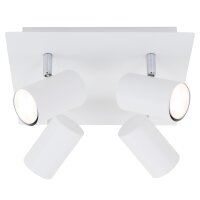 Strahler Briloner Deckenlampe weiß Deckenleuchte GU10