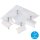 Strahler Briloner Deckenlampe weiß Deckenleuchte GU10