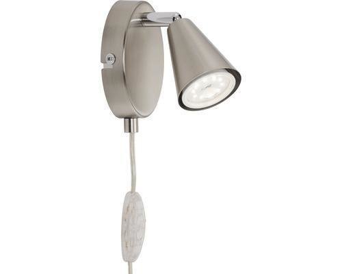 Briloner  Comfort Light LED Wandlampe 1-flammig Spot Matt-Nickel Strahler