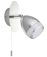 LED Badleuchte Bath, Chrom, 4 Watt, 4000K, Kristalloptik,...