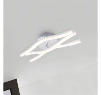 LED Deckenlampe Go, Aluminiumfarbig, 18 Watt, 3000K, 36,5...