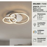 Briloner Frame LED Deckenleuchte 3222-018 –...