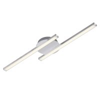 Briloner  Go LED Wandleuchte 12W Deckenlampe Aluminiumfarbig