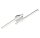 Briloner  Go LED Wandleuchte 12W Deckenlampe Aluminiumfarbig
