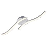 Briloner  Go LED Deckenlampe 12W Aluminiumfarbig