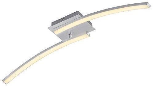 Briloner  Go LED Deckenlampe Schwenkbar 12W Aluminiumfarbig