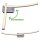 Briloner  Go LED Deckenlampe Schwenkbar 12W Aluminiumfarbig
