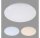 LED Deckenleuchte Sternenhimmel, Weiß, 15 Watt, 2700 – 4000K, Sternenhimmel-Effekt – Briloner