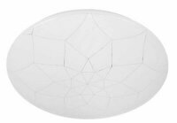 LED Deckenleuchte Mosaic, Weiß, 48 Watt, 3000...
