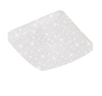 Briloner  LED Sternenhimmel 18W Deckenlampe Eckig Weiß