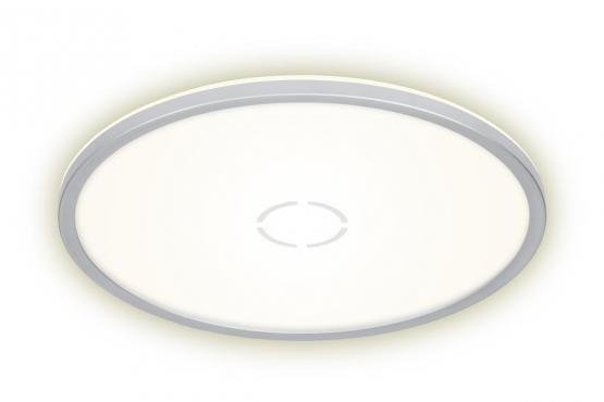 B-Kartonage Briloner  Free LED Deckenlampe mit Back Light Effekt Silber