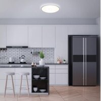 LED Deckenlampe Free, Silber, 22 Watt, Ø 42 cm – Briloner