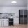 LED Deckenlampe Free, Silber, 22 Watt, 4000K, Ø 42 cm – Briloner