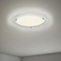 Briloner  Free LED Deckenlampe Back Light Effekt Glas...