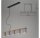 5-flammige Hängeleuchte Wood & Style, Schwarz / Grau / Braun, 5 x E14 max. 25W – Briloner
