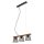 3-flammige Pendelleuchte Taunus, Schwarz / Braun, 3 x E14 max. 25W, 65 x 136 cm – Briloner