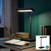 Tischleuchte Daylight, Schwarz, 7,5 Watt, 23 x 12 x 44 cm...