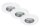 LED Einbauleuchten Fit, Weiß, Bohrloch 6,8 cm, 3x5W, IP44, Ø 8,5 cm – Briloner