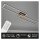Briloner  Frame LED Deckenlampe 2-flammig 40W Fernbedienung Schwenkbar Dimmbar Holz Schwarz