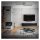 LED Deckenleuchte Frame, Schwarz / Holz, 40 Watt, dimmbar, mit Fernbedienung – Briloner