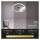 LED Deckenleuchte Frame, Alu-Chrom, 8 Watt, 3000K, dimmbar, Ø 26 cm – Briloner