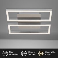 Briloner  Frame LED dimmbar über Lichtschalter...