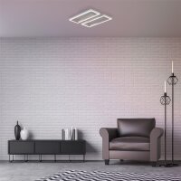 Briloner  Frame LED dimmbar über Lichtschalter Nickelmatt