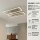 Briloner  Frame LED dimmbar über Lichtschalter Nickelmatt
