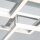 Briloner  Frame LED Deckenlampe 3-flammig Stufendimmbar Schwenkbar Chrom-Alu