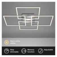 B-Kartonage Briloner  Frame LED Deckenlampe dimmbar...