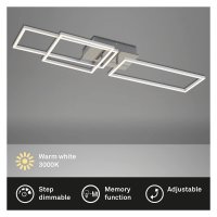 Briloner  Frame LED Alu Chrom dimmbar über Schalter