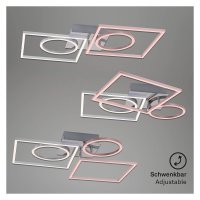 Deckenleuchte Briloner Frame LED Deckenlampe dimmbar über Lichtschalter