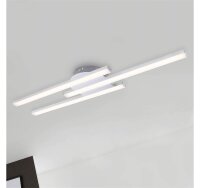 LED Deckenlampe Go, Aluminiumfarbig, 18 Watt, 3000K, 56,5...