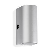 Telefunken  Wandleuchte LED Silber Dämmerungs-Sensor